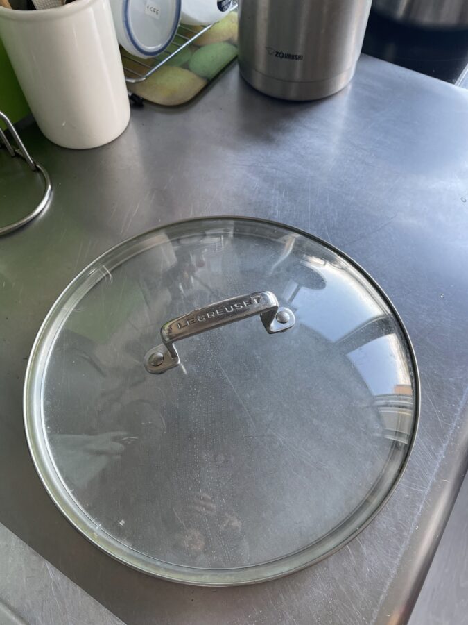 ルクルーゼガラス蓋