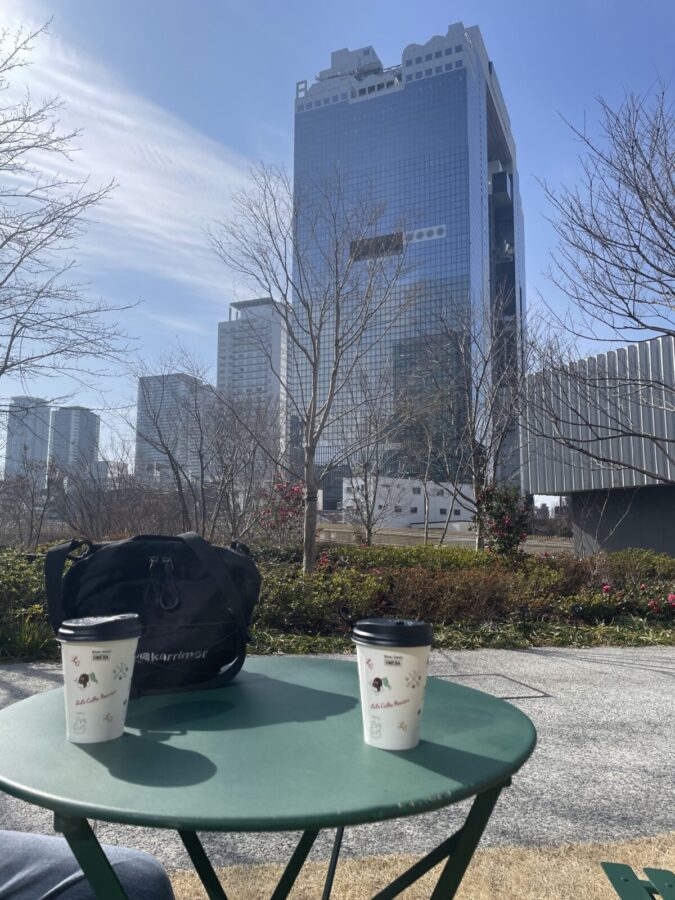 グラングリーンでコーヒータイム