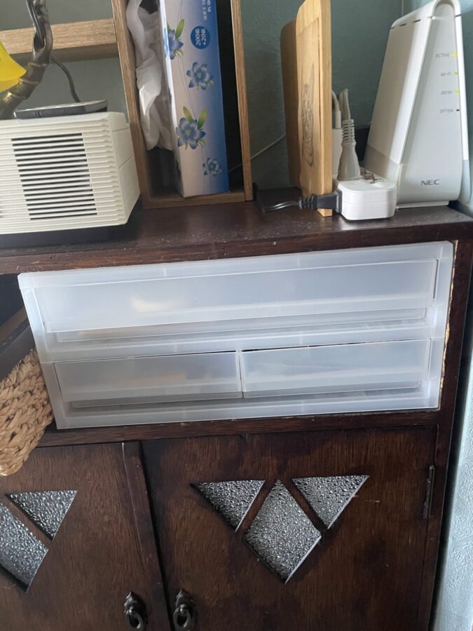 無印良品のプラスチックケース