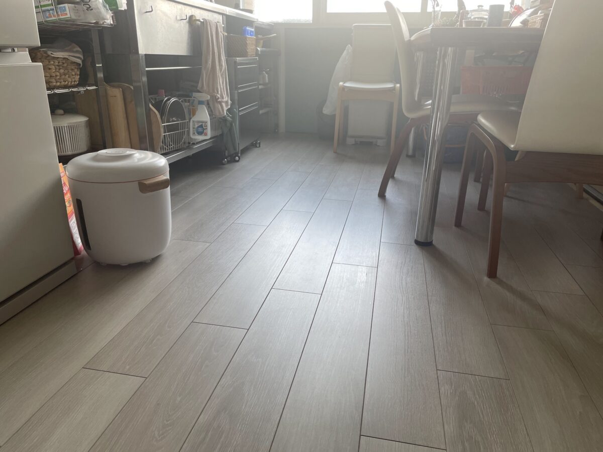 キッチンのフローリング
