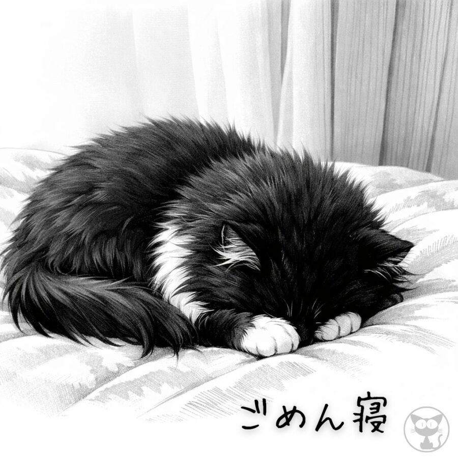 うちのハチワレさん